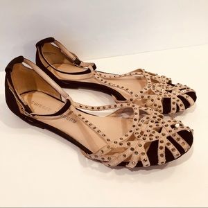 Chinese Laundry Natural Glam Dandy Flats Size 8.5